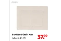 boxkleed grain knit