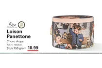 panettone choco drops