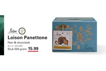 panettone peer chocolade