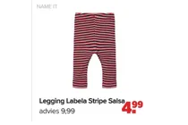 legging labela stripe salsa