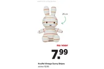 knuffel vintage sunny stripes