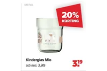 kinderglas mio