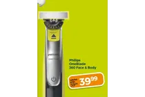 oneblade 360 face body