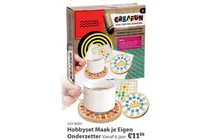 hobbyset maak je eigen onderzetter