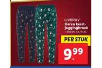 heren kerst joggingbroek