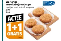 verse kabeljauwburger