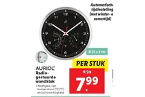 radio gestuurde wandklok