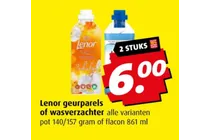 lenor geurparels of wasverzachter