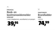 rook en koolmonoxidemelder