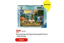 rustige kampeerplek puzzel