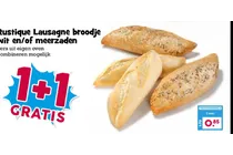 rustique lausagne broodje