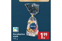 kerstballen melk