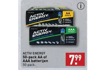 50 pack aaa batterijen