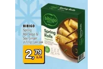 spring rolls vege soy ginger