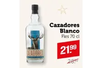 cazadores blanco tequila
