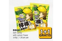 ribon soft candy lemon flavor