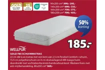 wellpur gold f85 schuimmatras