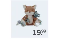 fox knuffel met bijbehorende speeltjes
