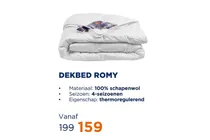 dekbed romy