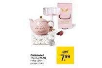 cadeauset theepoot prosecco kit