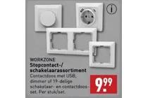 stopcontact schakelaarassortiment
