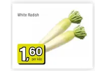 white radish