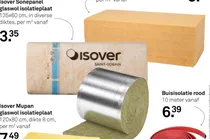 isover mupan glaswol isolatieplaat