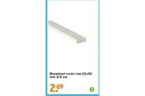 bouwhout vuren ruw