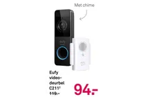 eufy video deurbel c2112