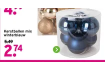 kerstballen mix