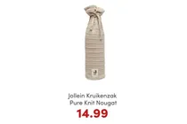 kruikenzak pure knit