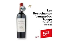 les beauchamps languedoc rouge