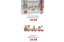 little dutch blokkentrein kerst