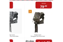 stokke limas draagzak flex floral gold