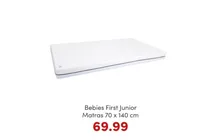 bebies first junior matras