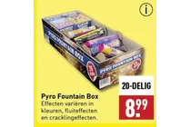 pyro fountain box