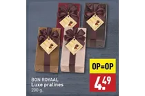 luxe pralines