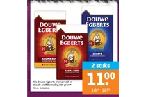 douwe egberts aroma rood en decafe snelfiltermaling
