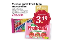 fruit tella snoeprollen