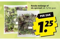 rucola melange of sla speciaal