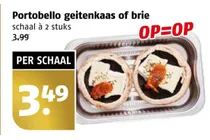 portobello met geitenkaas of brie