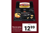 tete de moine kaas