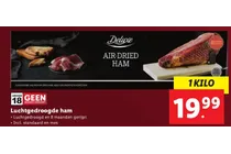 luchtgedroogde ham