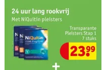 niquitin pleisters stap 1