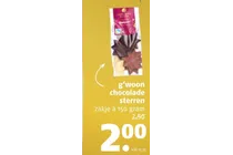 chocolade sterren