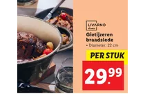 gietijzeren braadslede
