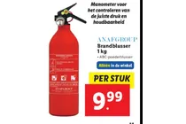 brandblusser