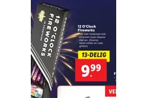 12 o clock fireworks