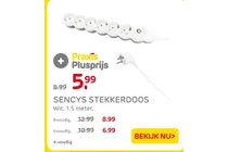 sencys stekkerdoos