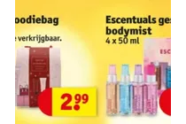 escentuals bodymist